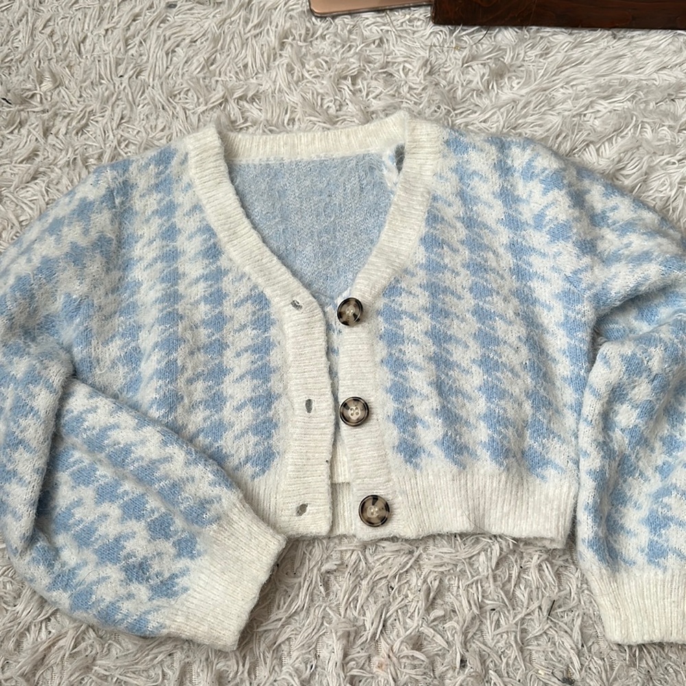 crop sweater set